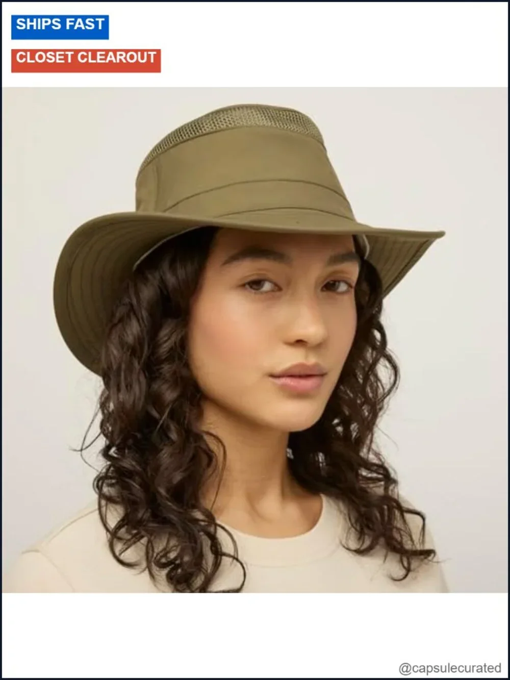 Recycled Nylon Sun Hat UPF 50+ Water Repellent
